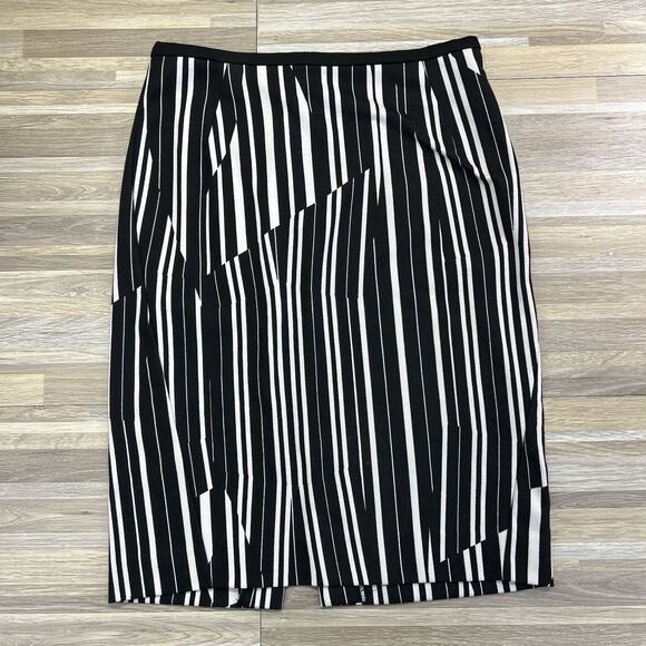 H&M Women's Mini Skirt Black White Size 4 - JN308 - Picture 1 of 6